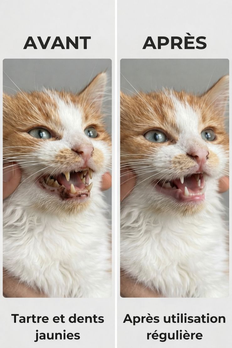 La différence se voit sur les dents